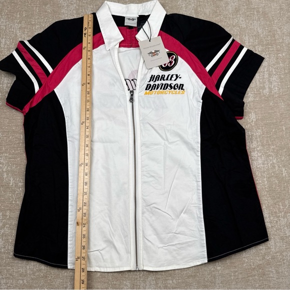 Harley-Davidson Women's Zip-Up Shirt - Picture 6 of 13